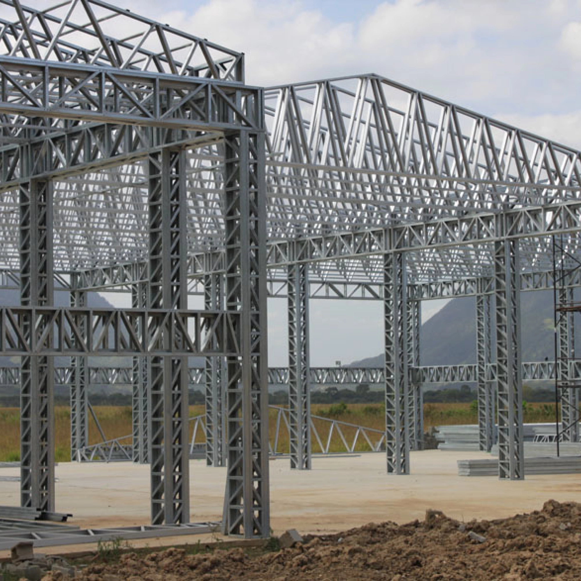 Imagen de una estructura realizada por Somundy